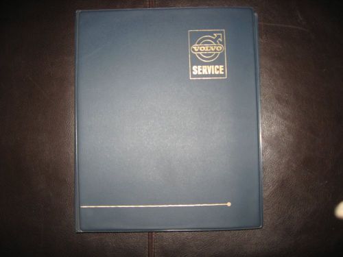 Factory auto repair manual volvo