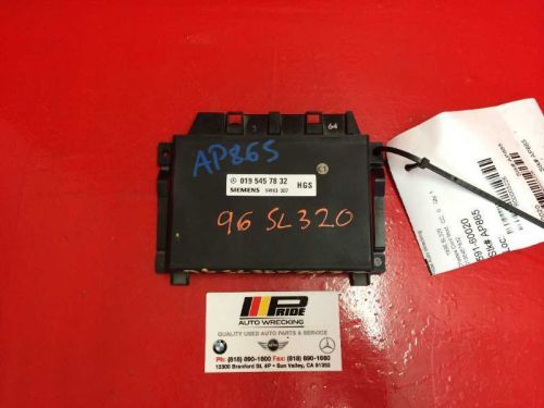 Mercedes 129 sl320 transmission control module brain 0195457832