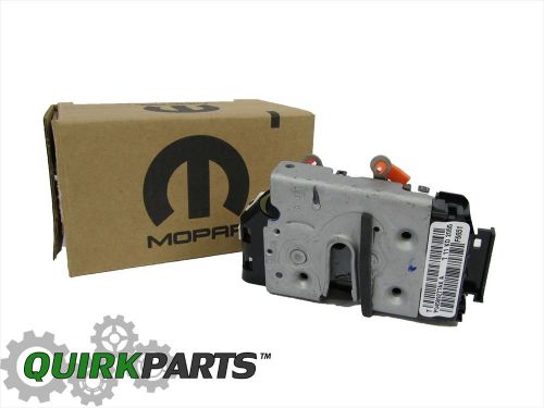 07-16 jeep wrangler left side front door power lock latch actuator oem new mopar