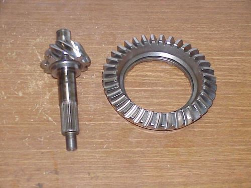 Gleason polished &amp; lightened 9&#034; ford 3.89 ring &amp; pinion nascar xfinity arca k&amp;n