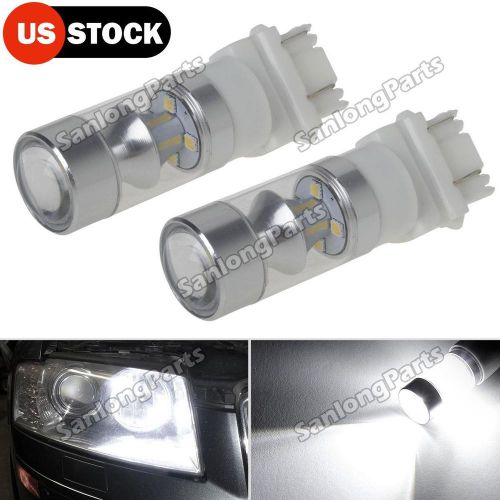 3157 12-samsung-2323-smd 60w led bulbs for daytime running light drl bulbs x2