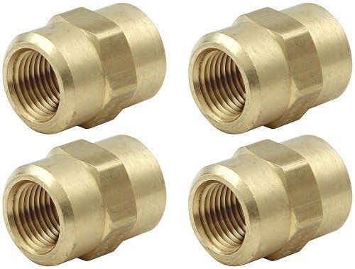 Allstar performance all50185 1/8&#034; npt female union, (set of 4)