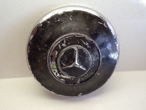 Vintage old mercedes dog dish poverty hub cap a1