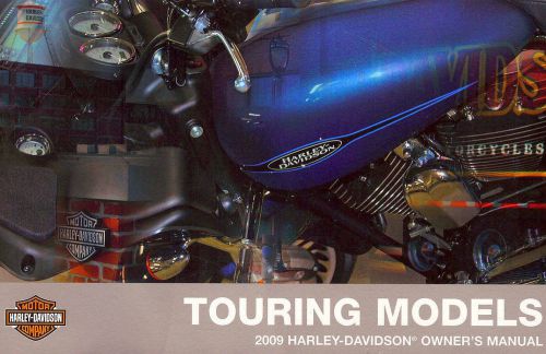 2009 harley-davidson touring owners manual -flhtcu-flhr-fltr-flhrc-flhx-flht