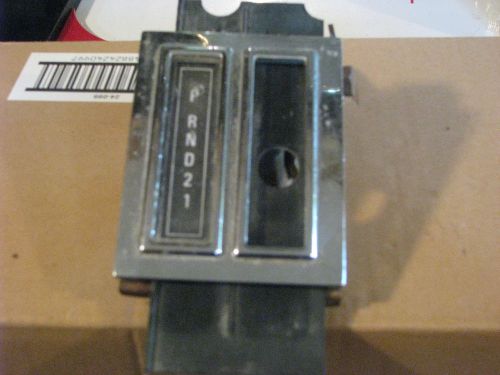 70-74 e-body automatic shift plate. plymouth  cuda dodge challenger.