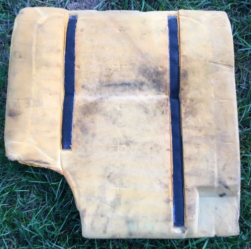 1995-1998 jeep grand cherokee rear back passenger upper seat cushion padding oem