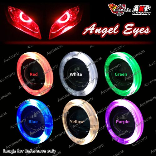 Universal projector kit with angel eyes halo for honda cbr 600 f2 f3 f4 f4i ga