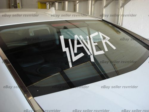 Large slayer decal sticker for car or truck