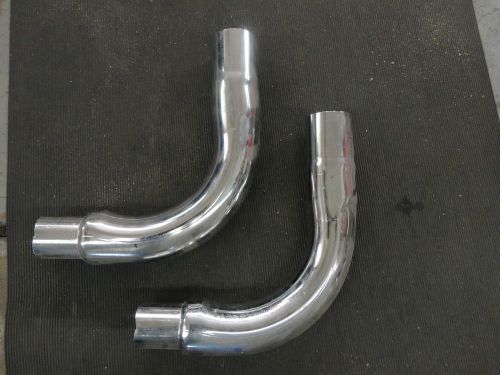 Chrome exhaust turnouts