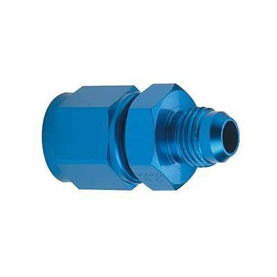 Fragola 497210 fitting reducer straight female -10 an to male -6 an blue ea