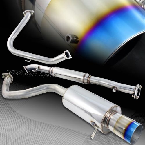 For 1999-2003 mitsubishi galant n1 4&#034; tip stainless steel catback exhaust system