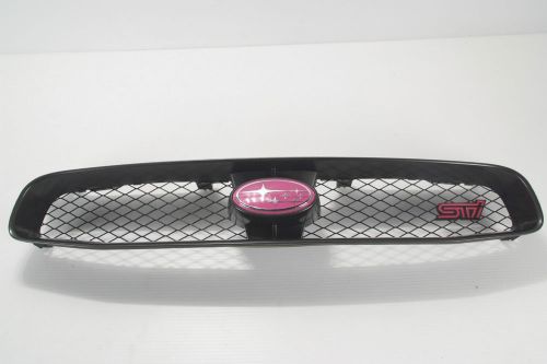 Jdm subaru impreza gda wrx sti front grill oem 72s