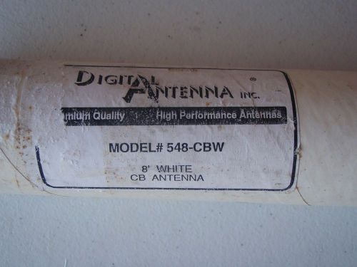 Digital antenna 548 cbw antenna 8&#039; white marine cb antenna shakespeare