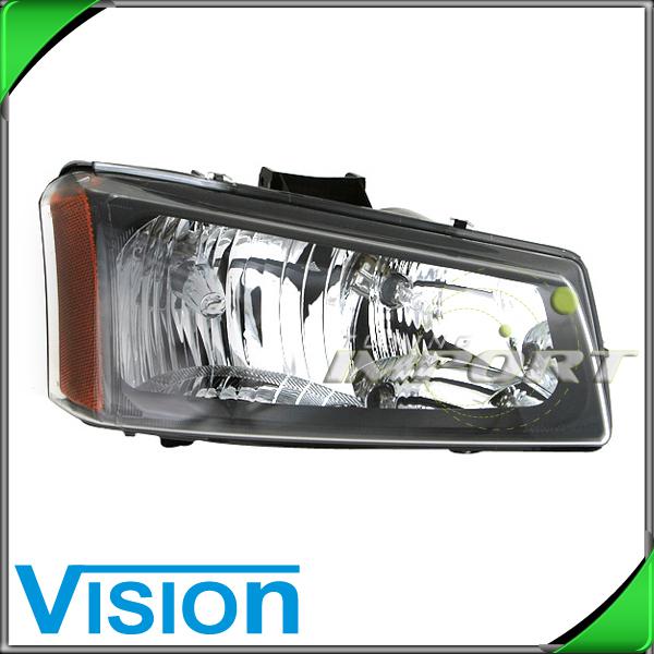 Passenger right r/h side headlight lamp assembly new 2003-2004 chevy silverado