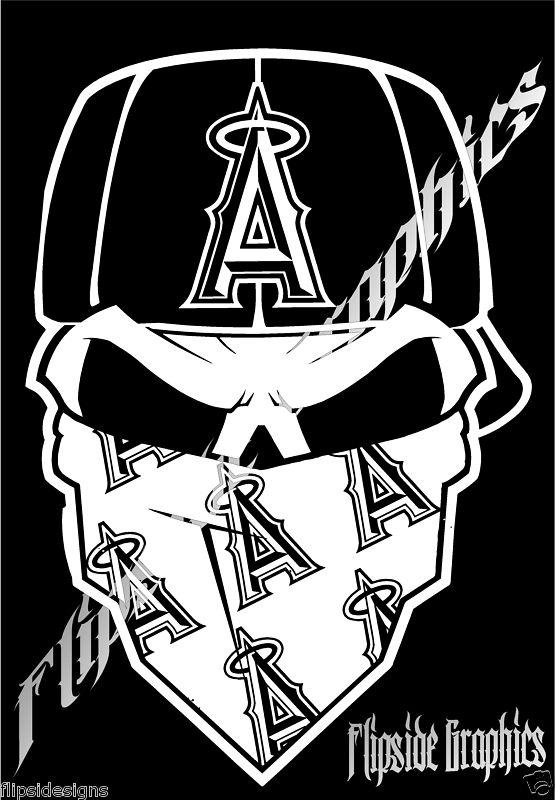 Anaheim angels decal custom cars trucks tailgates laptop bumper stickers 2x