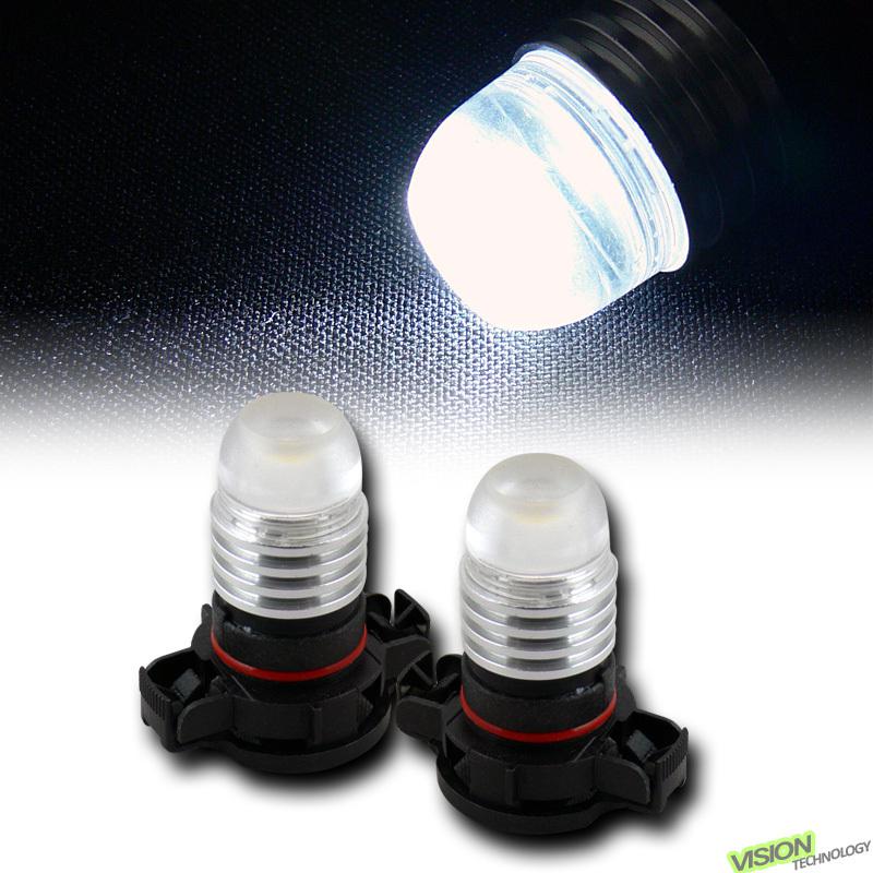 2pc white h16/5101/5102 3w smd led daytime running/fog/driving light lamp bulbs