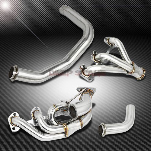 Stainless tubular manifold header exhaust for buick regal/gnx t g-body v6 3.8