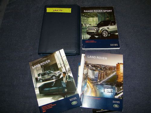 2011 land rover ranger rover sport owners manual lan156