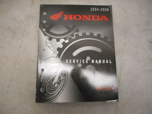 Honda 04-06 cb 600f factory service manual.