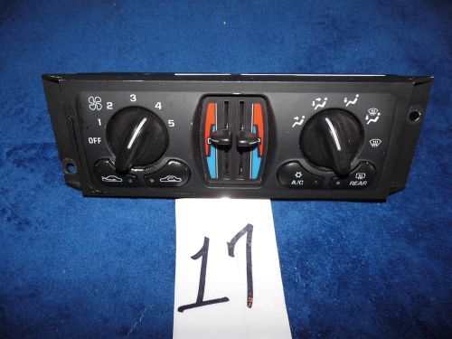 00-05 chevy impala monte carlo ac heat dual zone climate control hvac nice !!!