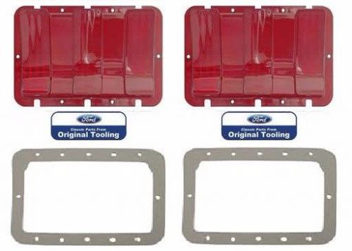 1967 1968 mustang tail light lens gasket pair original ford tooling best usa