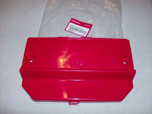 Honda trx 300 fourtrax battery cover red new