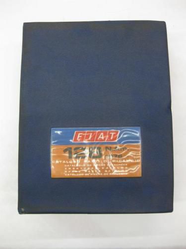 Original fiat 128 x19 factory parts book #741