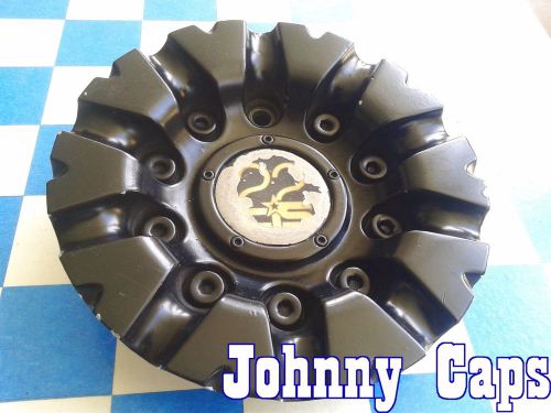 Tis 22&#034; wheels black center caps tis-07 custom wheel [32] center cap (1)