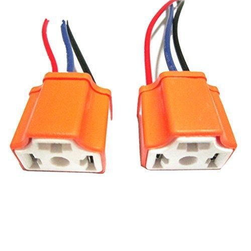 Dungu h4(9003 hb2) ceramic wire harness sockets for car headlight fog light