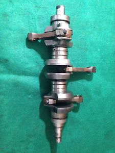 1990 evinrude 60hp tracker outboard crankshaft assembly with rods.