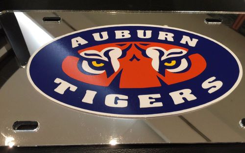 Ncaa college football - acrylic auburn tigers license plate