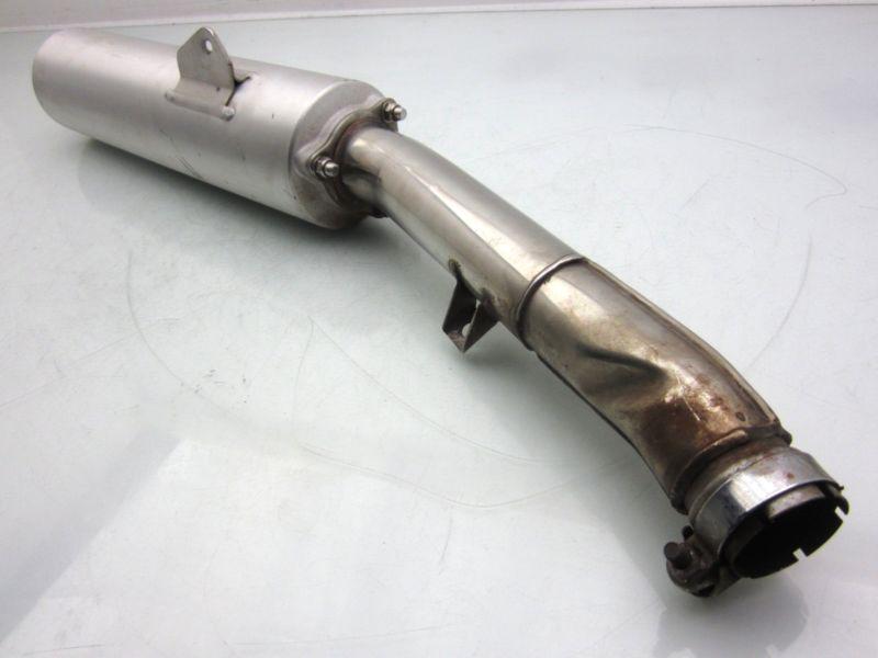 99-07 hayabusa busa gsx1300 left stock slip-on exhaust muffler