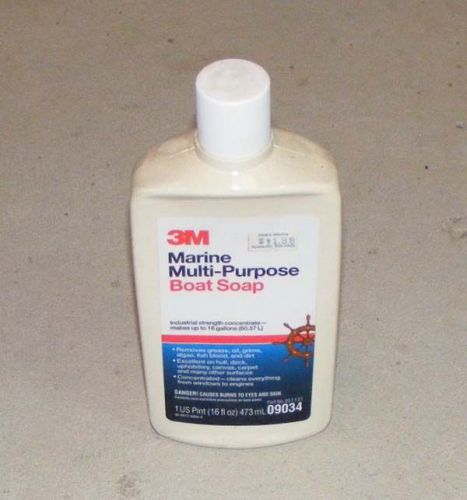 A474 3m marine 9034 16 oz. multi-purpose boat soap nos