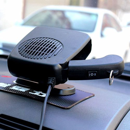 12v vehicle car portable ceramic heating cooling heater fan defroster demister