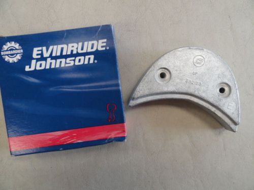 Brp evinrude johnson zinc anode &amp; insert ay 392123 marine boat