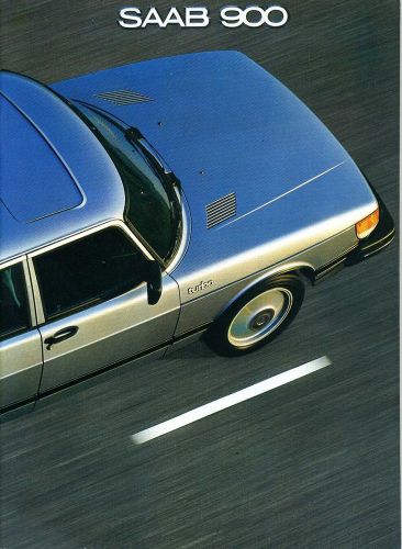 Saab 900 1981 dealer brochure