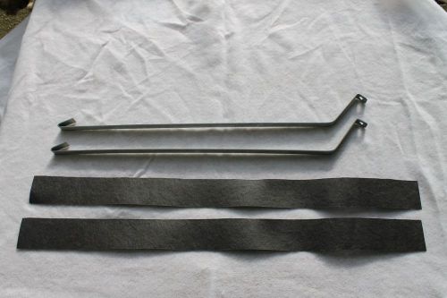 1968-72 gm a body gas tank straps with ins- chevelle-el camino,buick, olds, pont