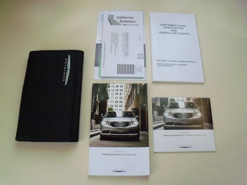 2016 16 chrysler town &amp; country owners manual caravan guide set book set case