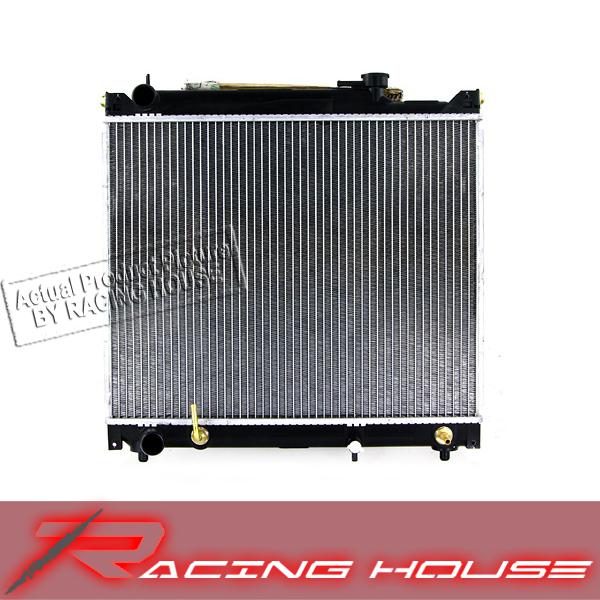 1999-2003 chevy tracker 2.0l 2.5l 4cyl v6 a/t 1row aluminum cooling sys radiator