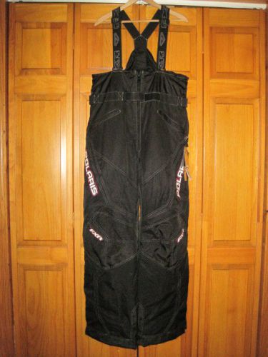 Polaris fxr throttle retro insulated snowmobile bib pants women&#039;s l nwt new