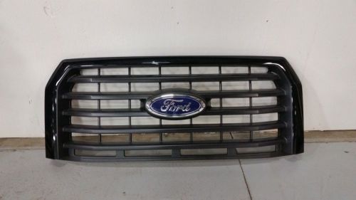 2016 ford f-150 oem grille (shadow black)