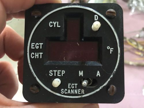 Jp instruments - egt scanner cht pn egt-100-6c  28volt with probes