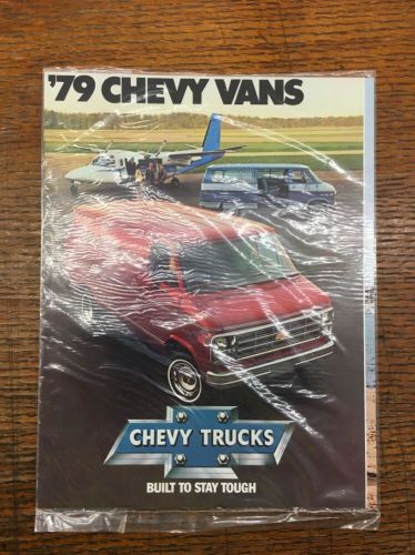 1979 79 chevrolet chevy vans