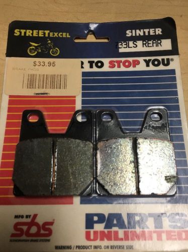 Yamaha yzf1000, r1, r7 rear sinter brake pads - 733ls