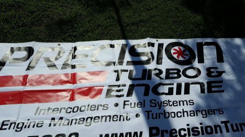 Precision turbo and engine banner