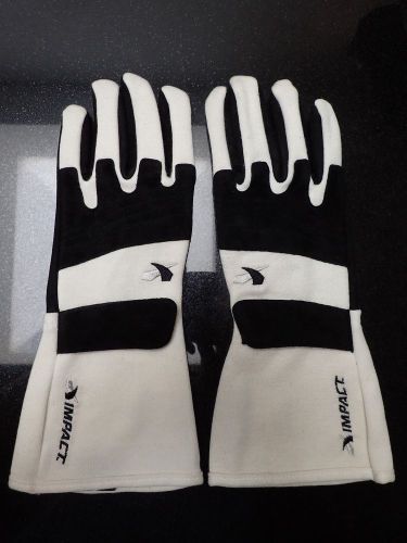 New impact g4 driving gloves xxl white sfi 3.3/5 34013709