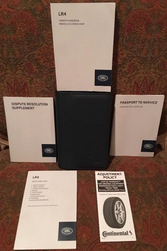 2015 land rover range rover lr4 hse se lux owners manual oem complete set