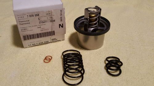 Bmw oem thermostat part# 11537835558 + bonus o-rings