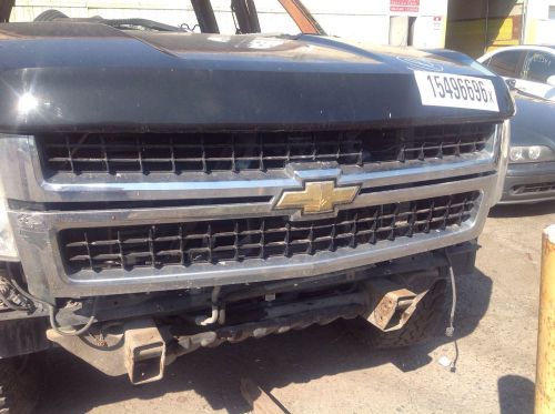 2008 chevrolet silverado 3500 v8 6.6l crew cab grill chrome