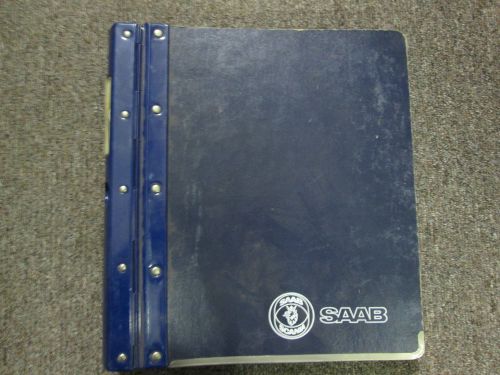 1994 saab parts &amp; accessories policies &amp; procedures shop manual factory oem 94